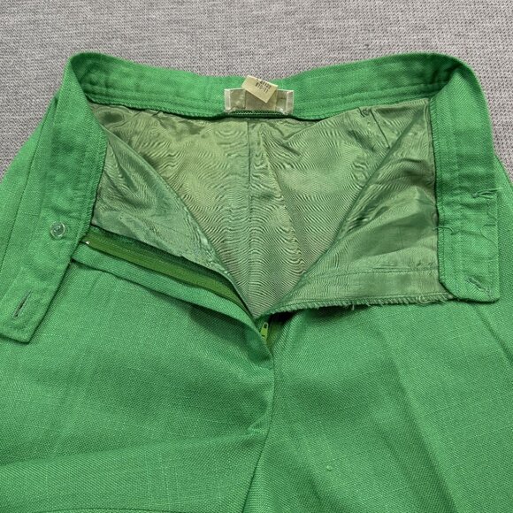 Vintage JH Collectibles Womens 8-11 Kelly Green Vest and Wide-Leg Pantsuit Set - Picture 10 of 16